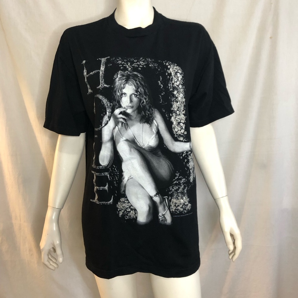 Hole vintage 1999 rare concert t shirt Courtney Love on the front size large